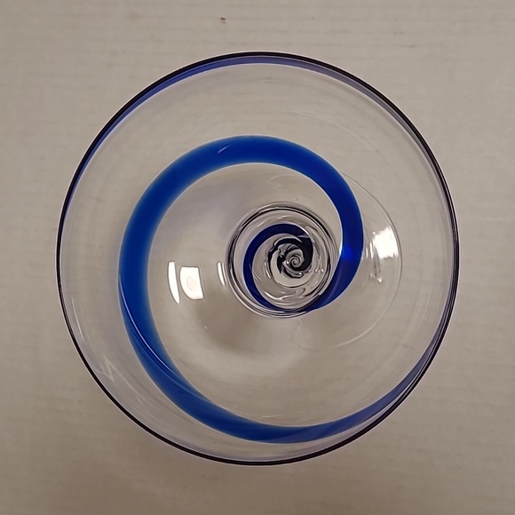 Set of 4 Mouth-blown Margarita Cocktail Glasses - Picture 7 of 16